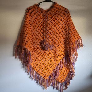 Knitted Poncho